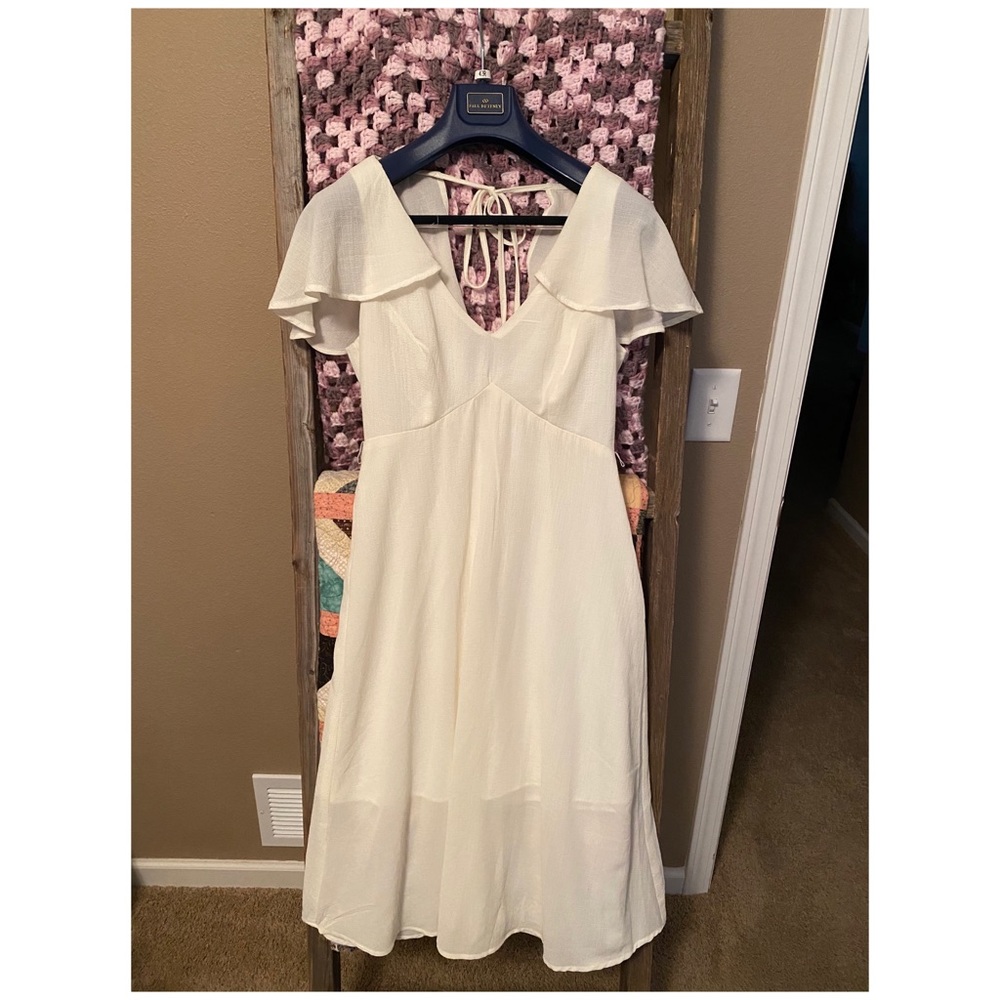Small off-white Leith dress